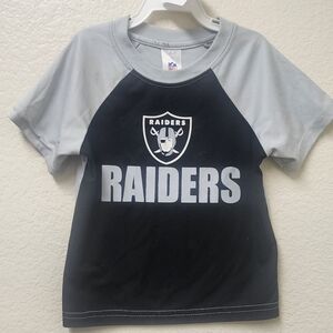 Raiders T-Shirt - Black and Gray